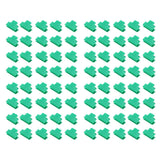 100pcs Greenhouse Clamps Film Row Cover Netting Tunnel Hoop Clip Frame Shading Net Rod Clip Greenhouse Film Clamps 8mm / 0.3in