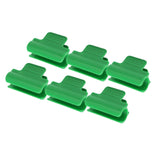 100 PCS Garden Shed Clamps Plastic Stable Versatile Film Shading Net Clips for Greenhouse 16mm/0.63in