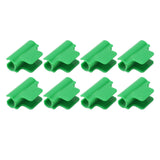 100 PCS Garden Shed Clamps Plastic Stable Versatile Film Shading Net Clips for Greenhouse 16mm/0.63in