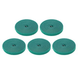 5 Rolls Plant Tie Reusable Cuttable Self Adhesive Hook and Loop Wrap Nylon Garden Strap Tree Tie for Plant Support Straightening Dark Green In Australia - Darrahopens