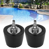 2PCS Pool Winterizing Plug Rubber Stainless Steel Pool Winter Expansion Plugs for Swimming Pool Pipework Winter Fittings 32mm/1.3in