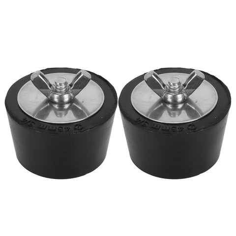 2PCS Pool Winterizing Plug Rubber Stainless Steel Pool Winter Expansion Plugs for Swimming Pool Pipework Winter Fittings 45mm/1.8in In Australia - Darrahopens