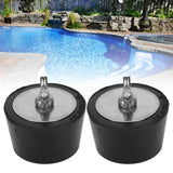 2PCS Pool Winterizing Plug Rubber Stainless Steel Pool Winter Expansion Plugs for Swimming Pool Pipework Winter Fittings 45mm/1.8in