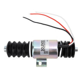 TCU14931 Electric Generator Flameout Solenoid Valve 12V 55mm Fuel Shutoff Solenoid Valve for Machine Processing Hydraulic System