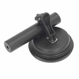 Universal Suction Cup Flag Pole Bracket Vehicle Flagpole Bracket Multi Function Flag Pole Holder Aluminum Alloy Silicone Black