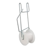 10pcs Tomato Roller Hooks Galvanized Steel Wire PP Heat Resistant Space Saving 15m Twine Vine Crop Trellis Roller Hooks for Cucumber Loofah Grapes