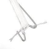 10PCS Tomato Support Hooks with Twine Plant Climbing Clips Stainless Steel Easy Use Garden Hooks for Cucumber Cherry Vegetable