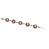 Hanging Rain Chain Metal Decorative Rotating Hollow Rain Chain for Garden Courtyard