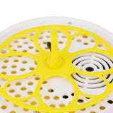 Mini Egg Incubator for Home Automatic Temperature Humidity Control 4 Eggs Candler Poultry Hatching Machine for Chickens Ducks Pigeons Auto Turning
