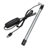 48 LEDs Plant Lamp with 4H 8H 12H Timing 6 Modes Full Spectrum 5W USB 5V Telescopic Small Grow Light for Indoor Plants