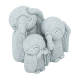Mini Monk Buddha Statue Chinese Green Sandstone Cute Buddha Figurine 3 Little Monks Ornament for Fish Tank Aquarium Home Garden Decoration Style 3 In Australia - Darrahopens