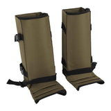1 Pair Snake Gaiters Polyester Fiber Breathable Lightweight Snake Proof Leg Cover for Hiking Camping Mountaineering OD Green In Australia - Darrahopens