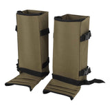 1 Pair Snake Gaiters Polyester Fiber Breathable Lightweight Snake Proof Leg Cover for Hiking Camping Mountaineering OD Green In Australia - Darrahopens
