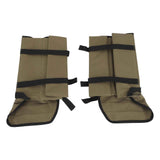1 Pair Snake Gaiters Polyester Fiber Breathable Lightweight Snake Proof Leg Cover for Hiking Camping Mountaineering OD Green In Australia - Darrahopens