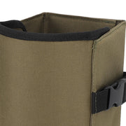 1 Pair Snake Gaiters Polyester Fiber Breathable Lightweight Snake Proof Leg Cover for Hiking Camping Mountaineering OD Green