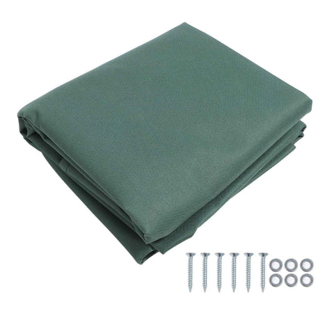 Outdoor Swingset Shade 600D Oxford Cloth Sunproof Waterproof Playground Replacement Canopy Swing Set Tarp Cover for Backyard Green In Australia - Darrahopens
