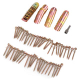 50 Sets Fence Wire Fasteners Carbon Steel Zinc Plated Rust Proof Wire Fencing Staples with Hex Socket Wrench for Repairing Fence In Australia - Darrahopens