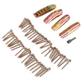 50 Sets Fence Wire Fasteners Carbon Steel Zinc Plated Rust Proof Wire Fencing Staples with Hex Socket Wrench for Repairing Fence In Australia - Darrahopens