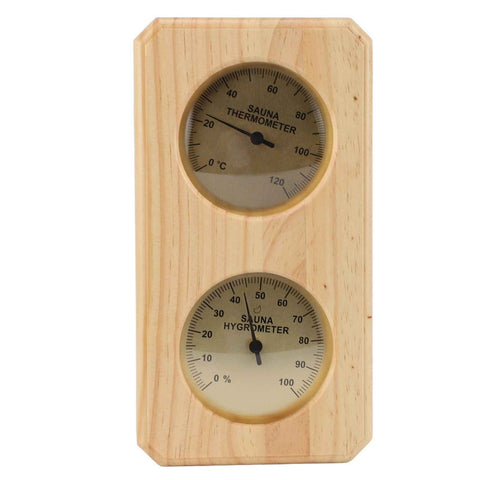 Sauna Thermometer and Hygrometer 2 in 1 Indoor Humidity Temperature Measurement Sauna Room Wooden Sauna Hygrothermograph In Australia - Darrahopens