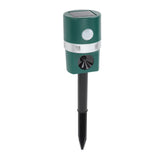 Ultrasonic Solar Animal Repeller Professional LED Solar Powered Bird Repeller with PIR Motion Sensor for Garden Yard Farm