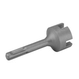 Ground Rod Driver Bits Socket Steel Easy Install Sturdy Light Weight Drill Tools for SDS Plus Hammer Drill Cross