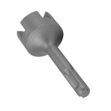 Ground Rod Driver Bits Socket Steel Easy Install Sturdy Light Weight Drill Tools for SDS Plus Hammer Drill Cross