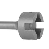 Ground Rod Driver Bits Socket Steel Easy Install Sturdy Light Weight Drill Tools for SDS Plus Hammer Drill Cross