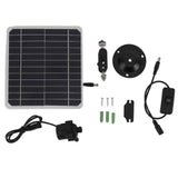 50W Solar Powered Water Pump Solar Panel Kit 24 Hour Operation Solar Panel Water Fountain Pump Kit with Switch Adjustment for Bird Bathing Fish Tanks In Australia - Darrahopens