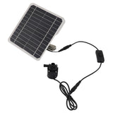 50W Solar Powered Water Pump Solar Panel Kit 24 Hour Operation Solar Panel Water Fountain Pump Kit with Switch Adjustment for Bird Bathing Fish Tanks