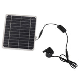 50W Solar Powered Water Pump Solar Panel Kit 24 Hour Operation Solar Panel Water Fountain Pump Kit with Switch Adjustment for Bird Bathing Fish Tanks