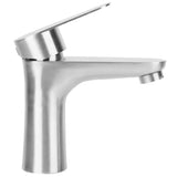 Stainless Steel Hot Cold Faucet Mixer Water Tap Sink Faucet with Single Handle for Bathroom Use In Australia - Darrahopens