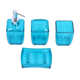 4PCS Bathroom Set Soap Dispenser Toothbrush Holder Wash Cup Soap Dish Bathroom Supplies In Australia - Darrahopens