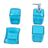 4PCS Bathroom Set Soap Dispenser Toothbrush Holder Wash Cup Soap Dish Bathroom Supplies In Australia - Darrahopens