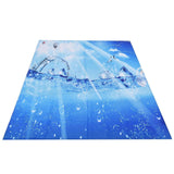 Shower Curtain Polyester Fiber Waterproof Colorful Printing with 12pcs Hook for Home Bathroom150x180cm In Australia - Darrahopens