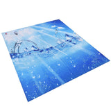 Shower Curtain Polyester Fiber Waterproof Colorful Printing with 12pcs Hook for Home Bathroom180x 200cm In Australia - Darrahopens