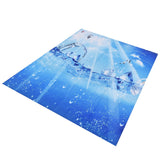 Shower Curtain Polyester Fiber Waterproof Colorful Printing with 12pcs Hook for Home Bathroom180x 200cm