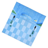 Waterproof Shower Curtain Shower Curtain for Bathroom Curtain Decoration for Summer Cool Pool59.1x70.9in