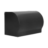 Wall Mounted Tissue Box Rectangular Aluminum Tissue Mobile Phone Holder for Bathroom