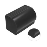 Wall Mounted Tissue Box Rectangular Aluminum Tissue Mobile Phone Holder for Bathroom