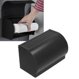 Wall Mounted Tissue Box Rectangular Aluminum Tissue Mobile Phone Holder for Bathroom