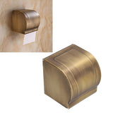 Paper Towel Dispenser Copper Antique Wall Mount Waterproof Paper Tissue Box Rack for Home Bathroom Toilet