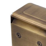 Paper Towel Dispenser Copper Antique Wall Mount Waterproof Paper Tissue Box Rack for Home Bathroom Toilet