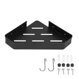 Shower Corner Shelf Aluminum Triangle Single Layer Storage Rack for Bathroom Hotel Toilet In Australia - Darrahopens