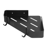 Shower Corner Shelf Aluminum Triangle Single Layer Storage Rack for Bathroom Hotel Toilet