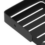Stainless Steel Soap Holder Kitchen Sponge Tray Wall Mounted Shower Shelf Drain Storage Rack for Toilet Dorm Bathroom