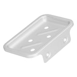 Soap Holder Aluminum Wall Mounted Kitchen Sponge Tray Shower Shelf Drain Storage Rack for Toilet Dorm Bathroom