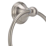 Towel Ring Stainless Steel Hand Towel Holder WallMounted Towel Rack Bathroom Hardware Rack(893 Brushed )
