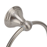 Towel Ring Stainless Steel Hand Towel Holder WallMounted Towel Rack Bathroom Hardware Rack(893 Brushed )