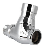 Urinal Flush Valve Brass Hand Pressing Delay Self Closing Bathroom Flushing Valve for Home Hotel Public Toilet