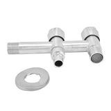 G1/2 Stainless Steel Faucet 1 Inlet 2 Outlet Washing Machine Water Tap for Home Bathroom Balcony In Australia - Darrahopens